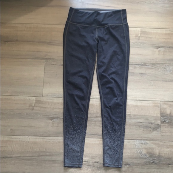 Athleta Dark Gray Light Gray Leggings Size S - Picture 2 of 9